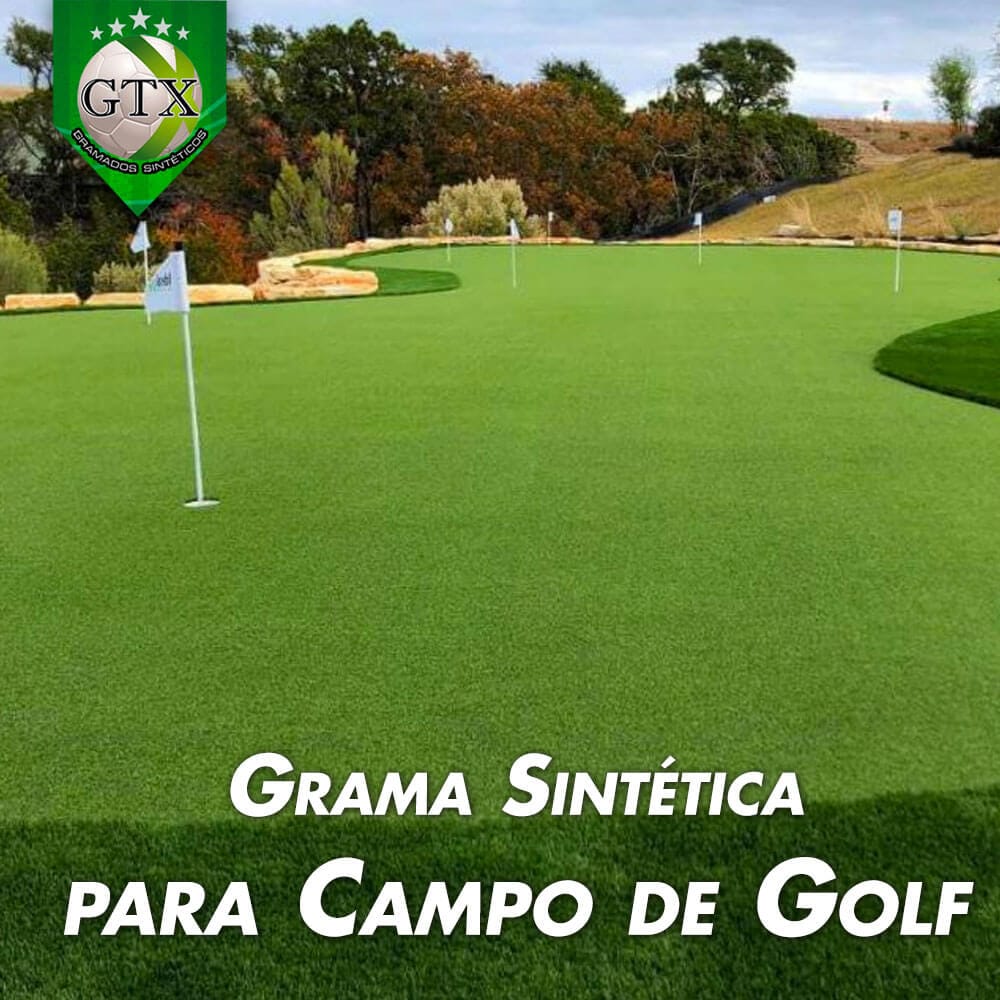 Grama Sintética para Campo de Golf