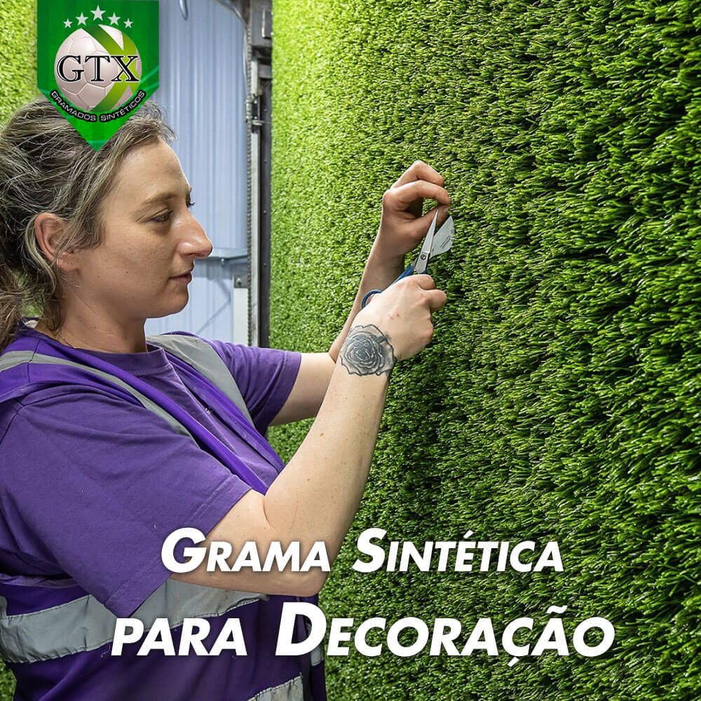 Grama Sintética para Decoração