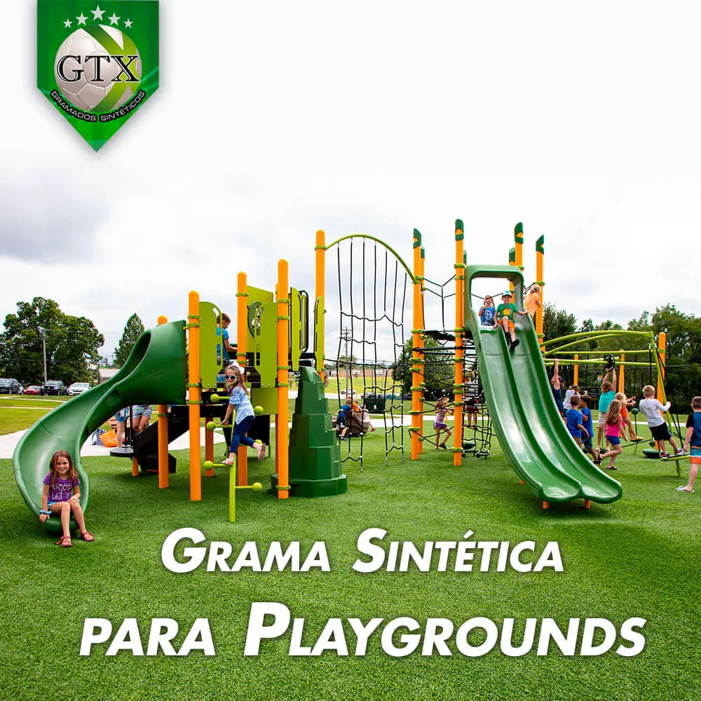 Grama Sintética para Playgrounds