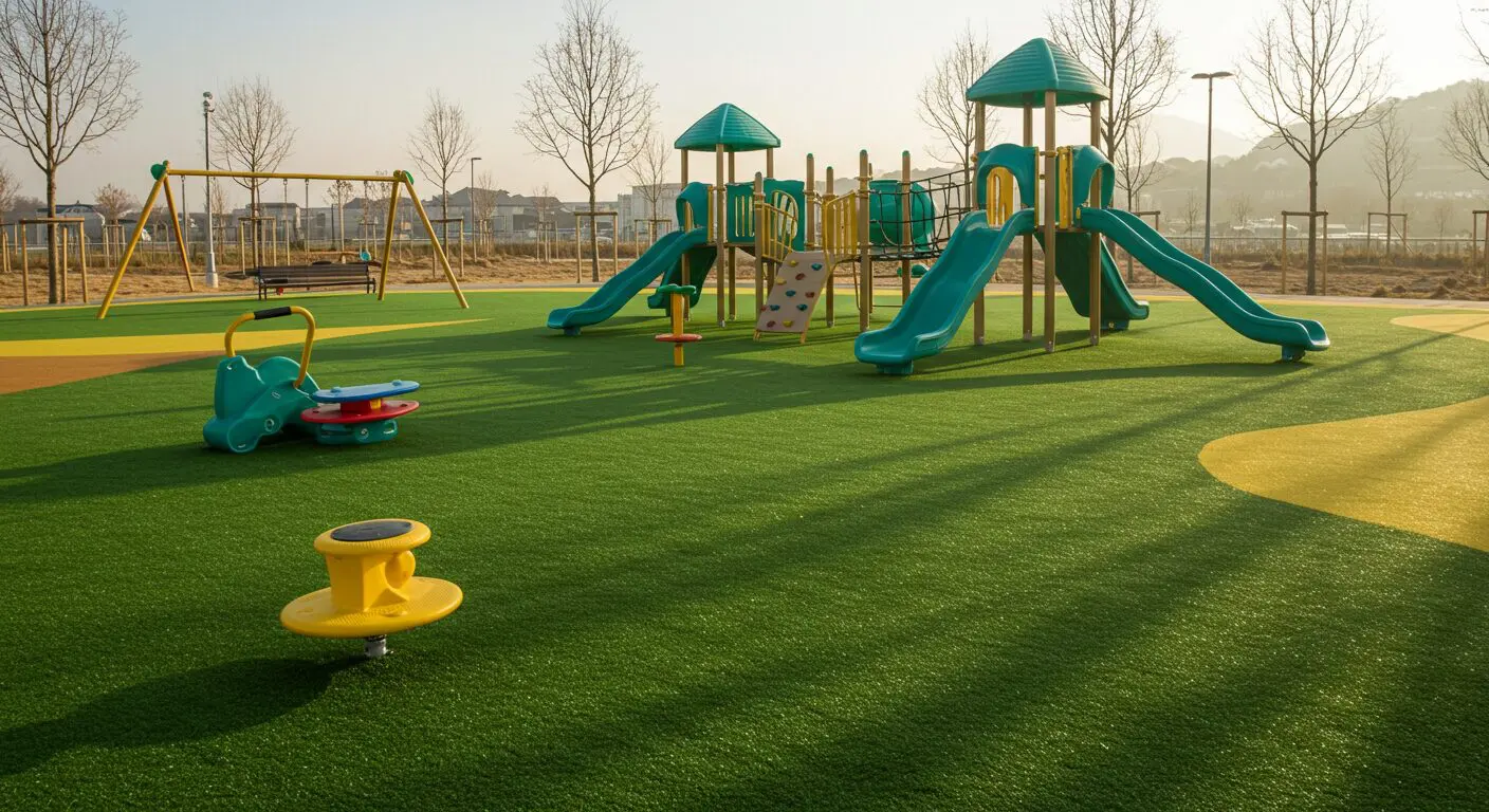 Grama Sintética para Playground