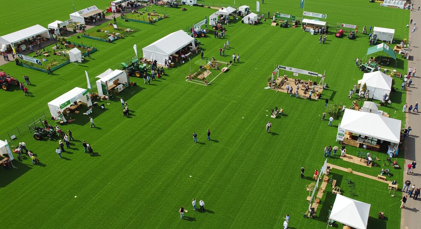 Grama Sintética para Feiras e Eventos Coorporativos e Agrícolas