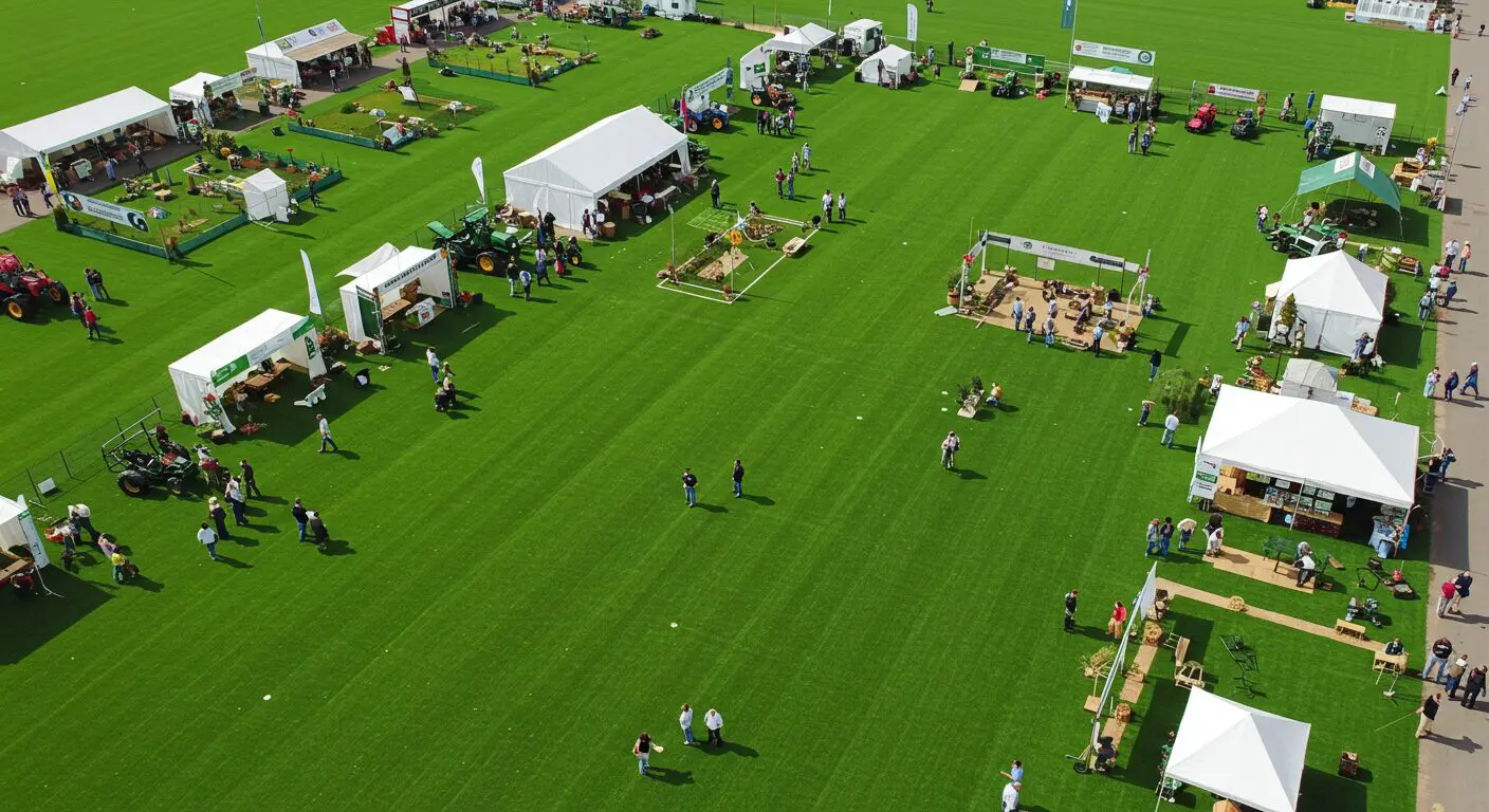 Grama Sintética para Feiras e Eventos Coorporativos e Agrícolas